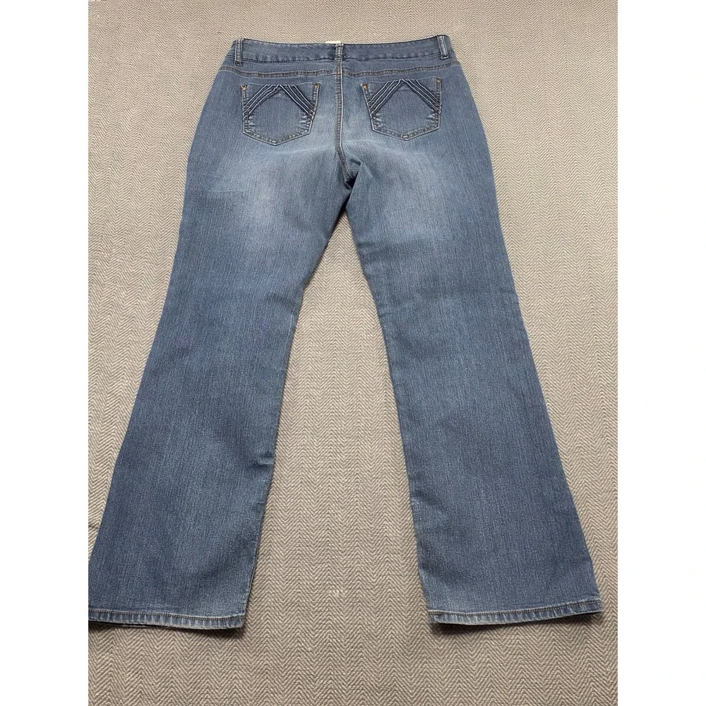 Sonoma Life Style Petite Original Boot‎ Jeans Medium Wash Denim Women Size 10P